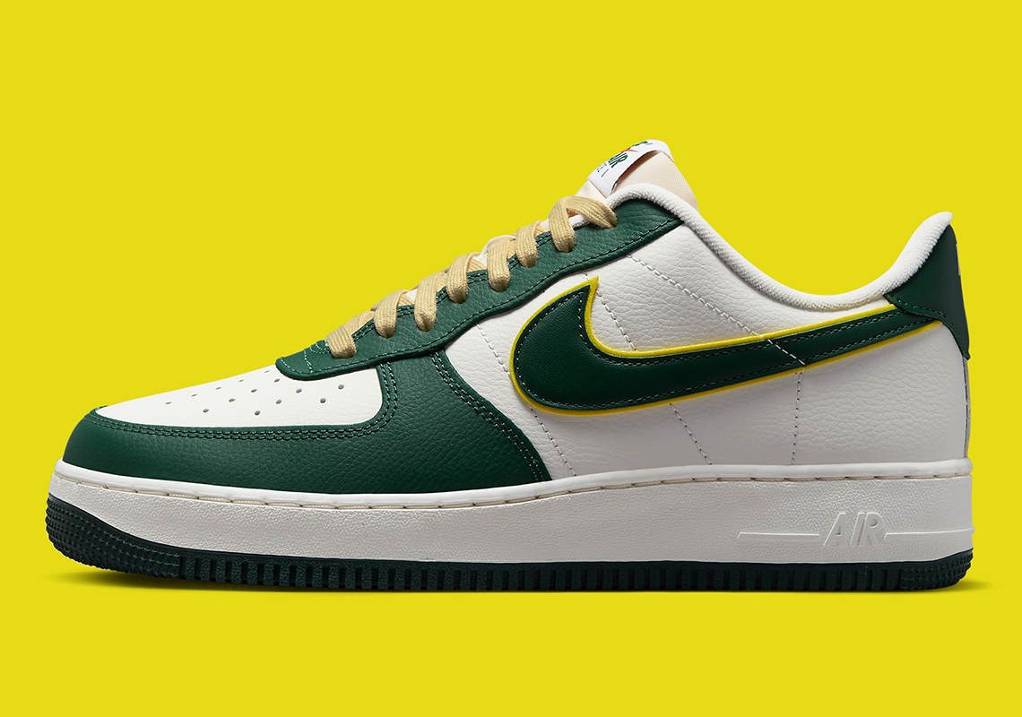 Air Force 1 Low mang đậm tính thẩm mỹ của thập niên 80 với màu Sail/Noble Green - 2