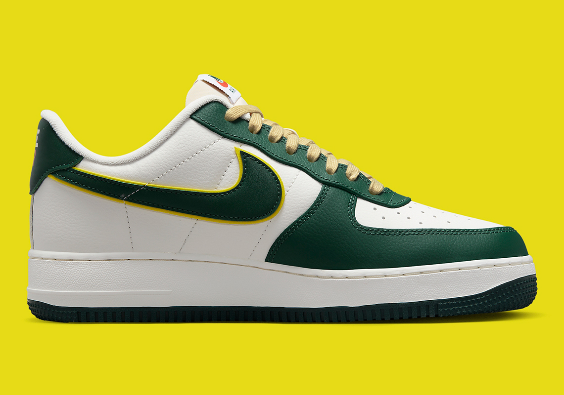 Air Force 1 Low mang đậm tính thẩm mỹ của thập niên 80 với màu Sail/Noble Green - 3