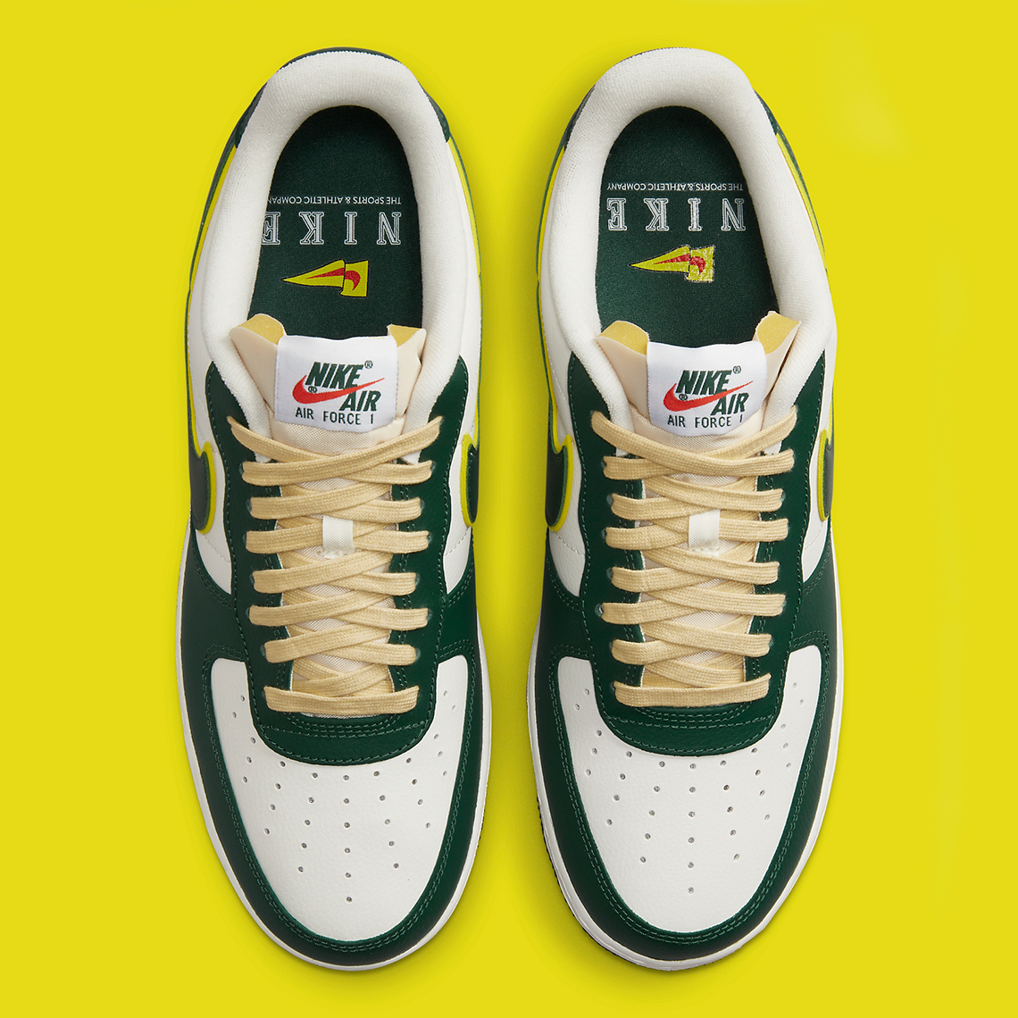 Air Force 1 Low mang đậm tính thẩm mỹ của thập niên 80 với màu Sail/Noble Green - 6
