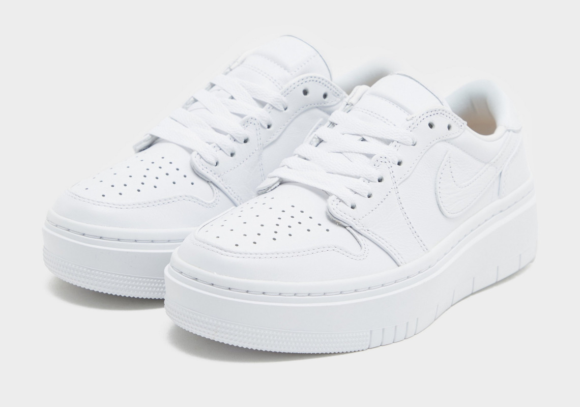 Air Jordan 1 Elevate Low Triple-White: Phiên Bản Nữ Đẳng Cấp, Chờ Đón Thông Tin Ra Mắt! - 3