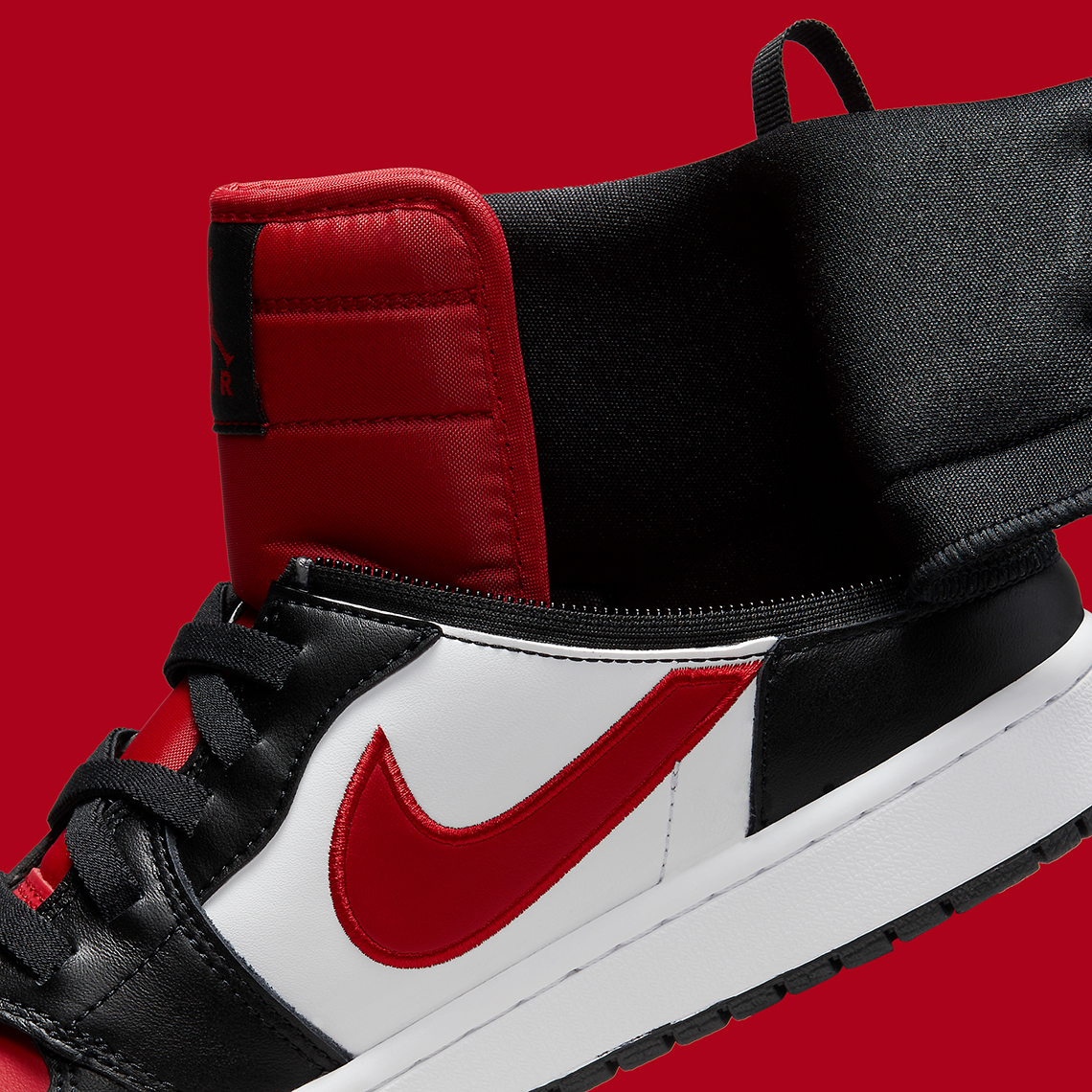 Air Jordan 1 FlyEase  với màu sắc truyền thống Black White Red - 10
