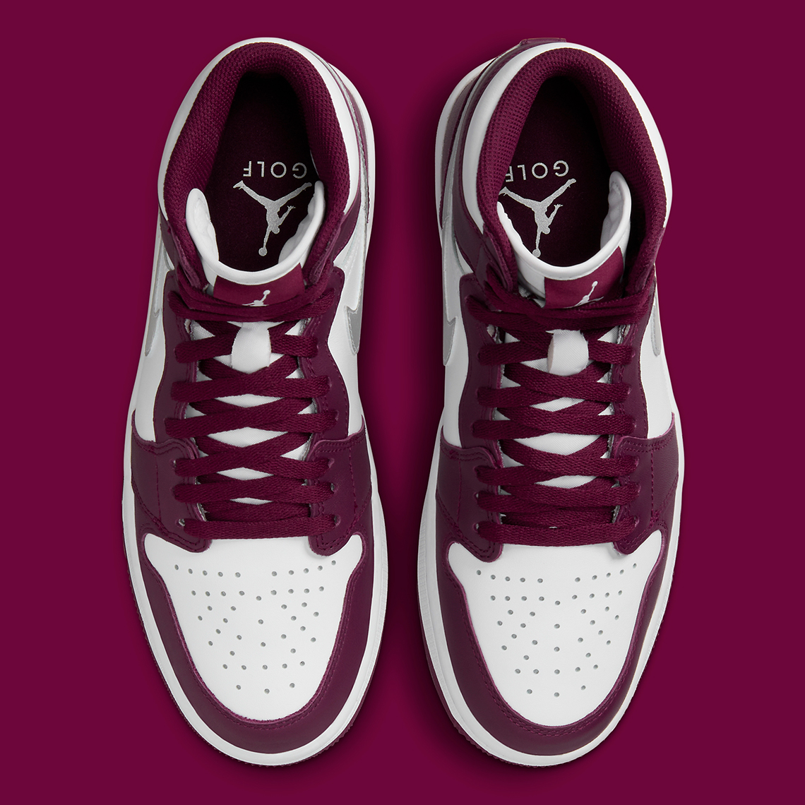 Air Jordan 1 Golf Bordeaux: Sự kết hợp đặc biệt giữa thể thao và golf! - 6