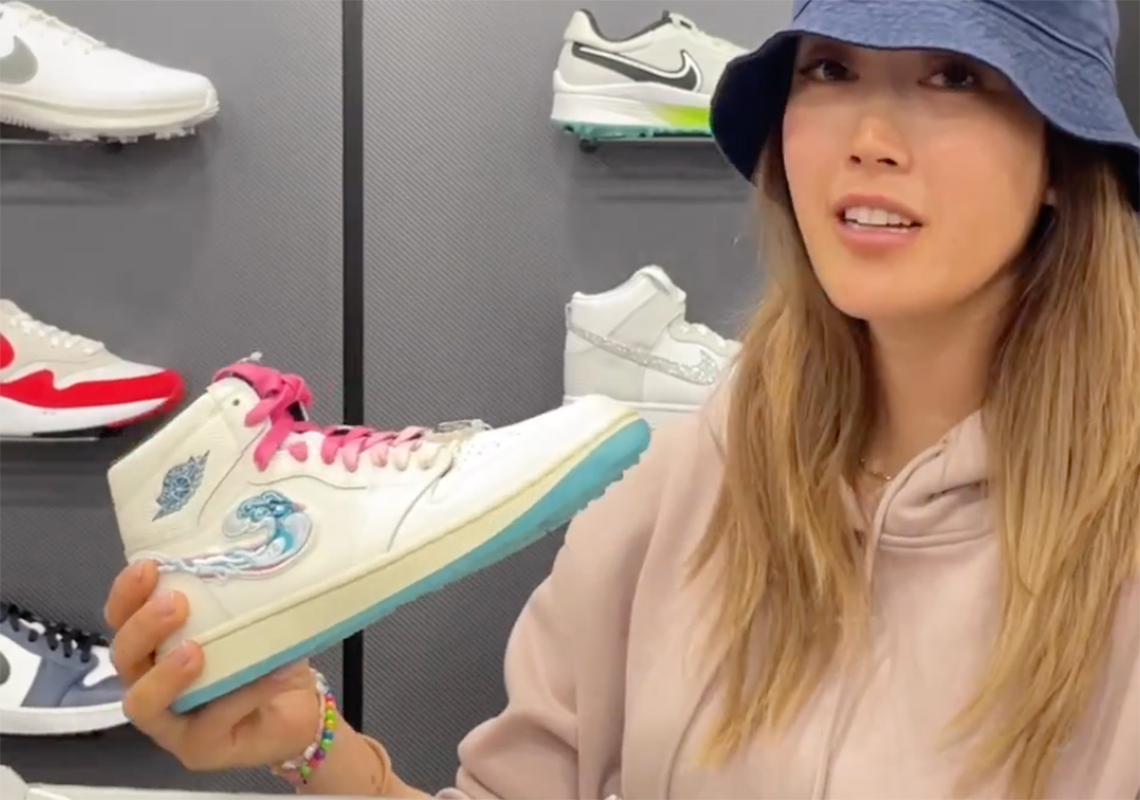 "Air Jordan 1 Golf 'Wave' - Phiên bản đặc biệt vinh danh Michelle Wie West tại US Open!"