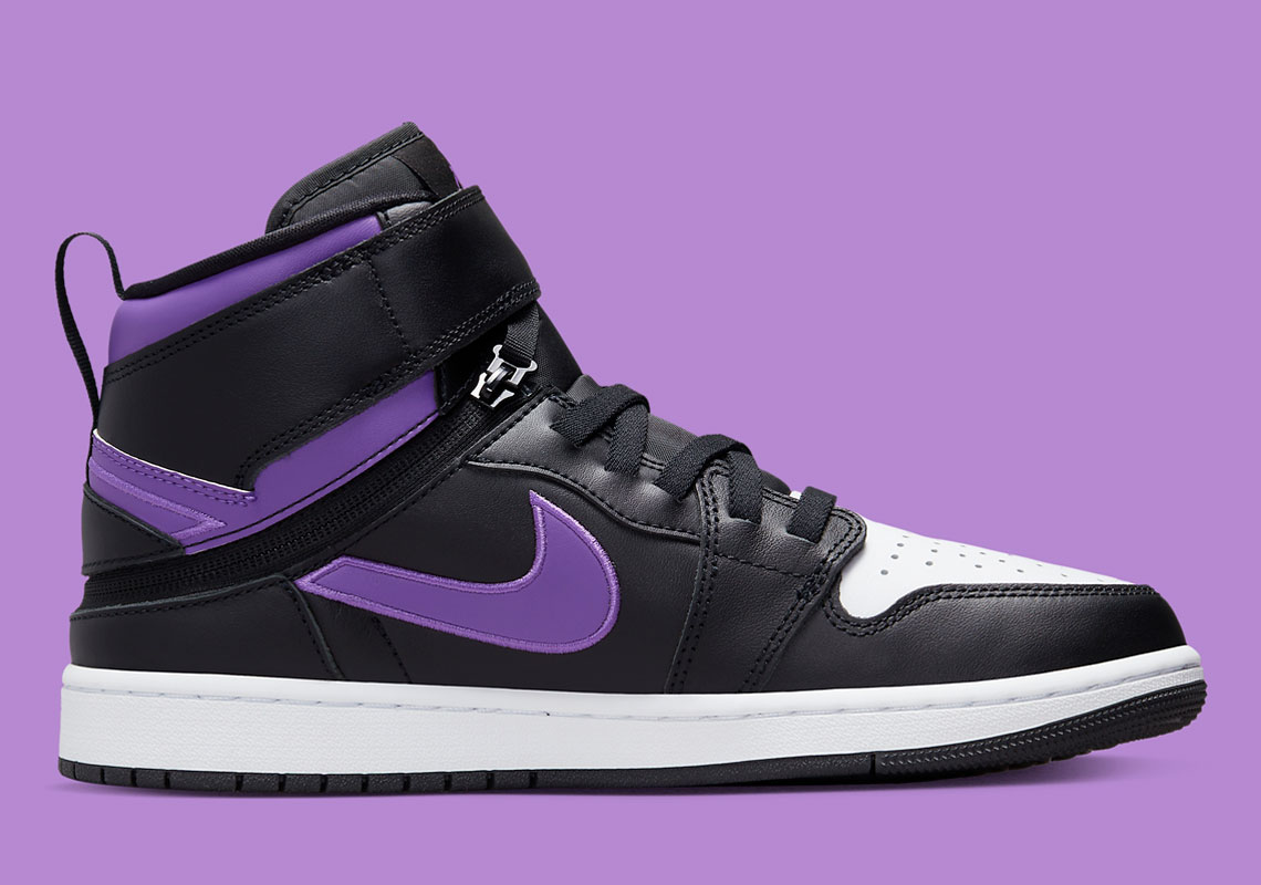 Air Jordan 1 High Flyease Violet 2022 tận hưởng một lớp áo màu tím hiếm khi - 2