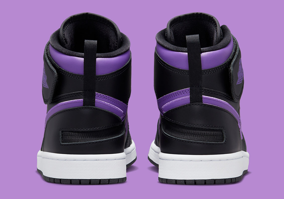 Air Jordan 1 High Flyease Violet 2022 tận hưởng một lớp áo màu tím hiếm khi - 4