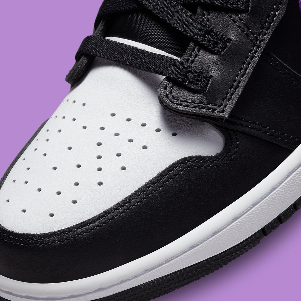 Air Jordan 1 High Flyease Violet 2022 tận hưởng một lớp áo màu tím hiếm khi - 9