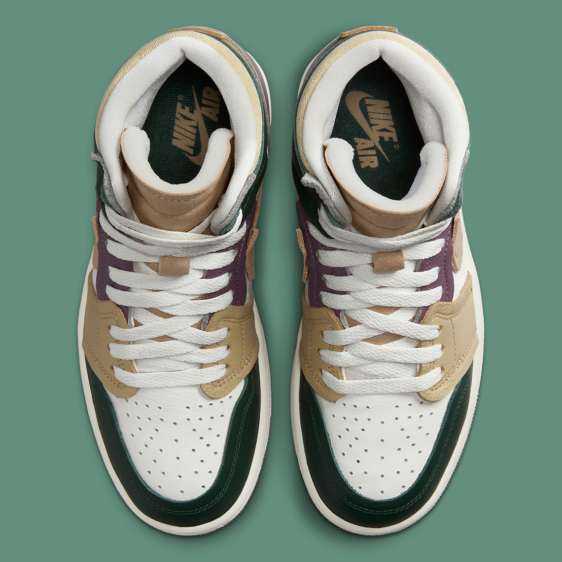 Air Jordan 1 High MM 'Galactic Jade': Sự Kết Hợp Màu Sắc Tươi Sáng Cho Phụ Nữ - 4