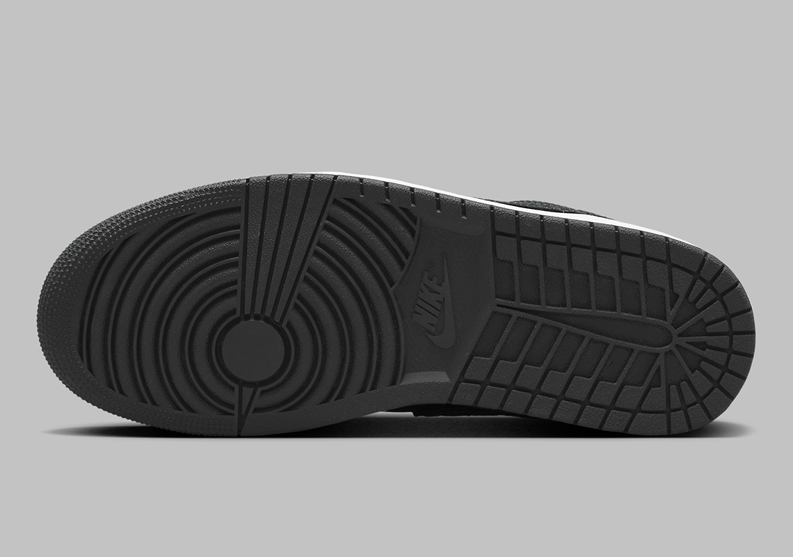 Air Jordan 1 Low Black Elephant: Phiên bản mới lạ với họa tiết voi đen đẹp mắt - 5