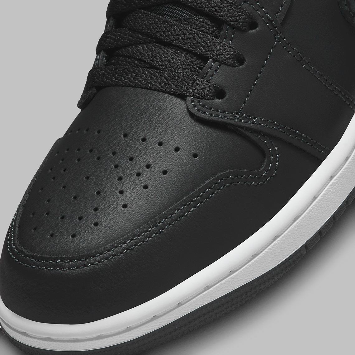 Air Jordan 1 Low Black Elephant: Phiên bản mới lạ với họa tiết voi đen đẹp mắt - 8
