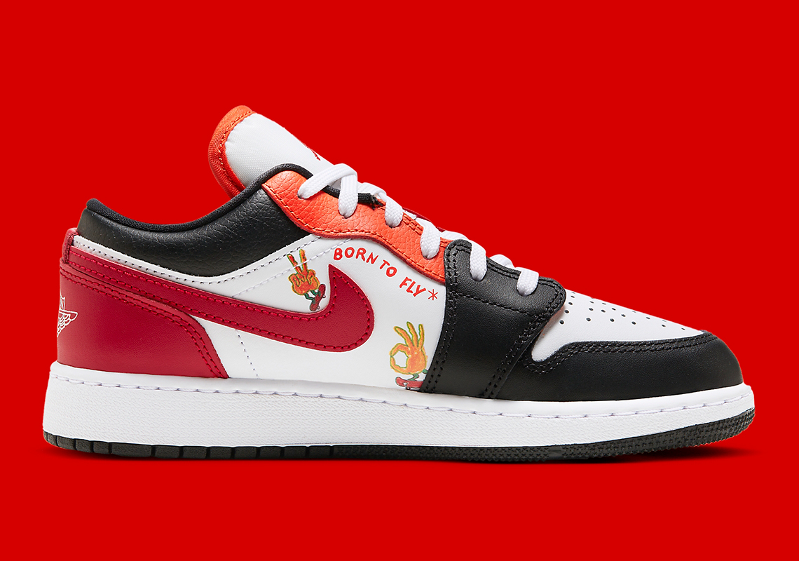 Air Jordan 1 Low 'Born To Fly' - Hình ảnh chính thức và thông tin phát hành - 3