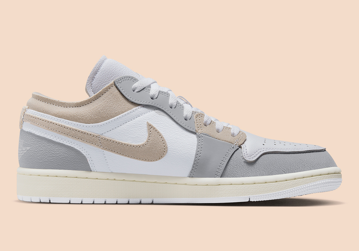 Air Jordan 1 Low Craft sắp ra mắt này có các bảng màu Tech Grey - 3