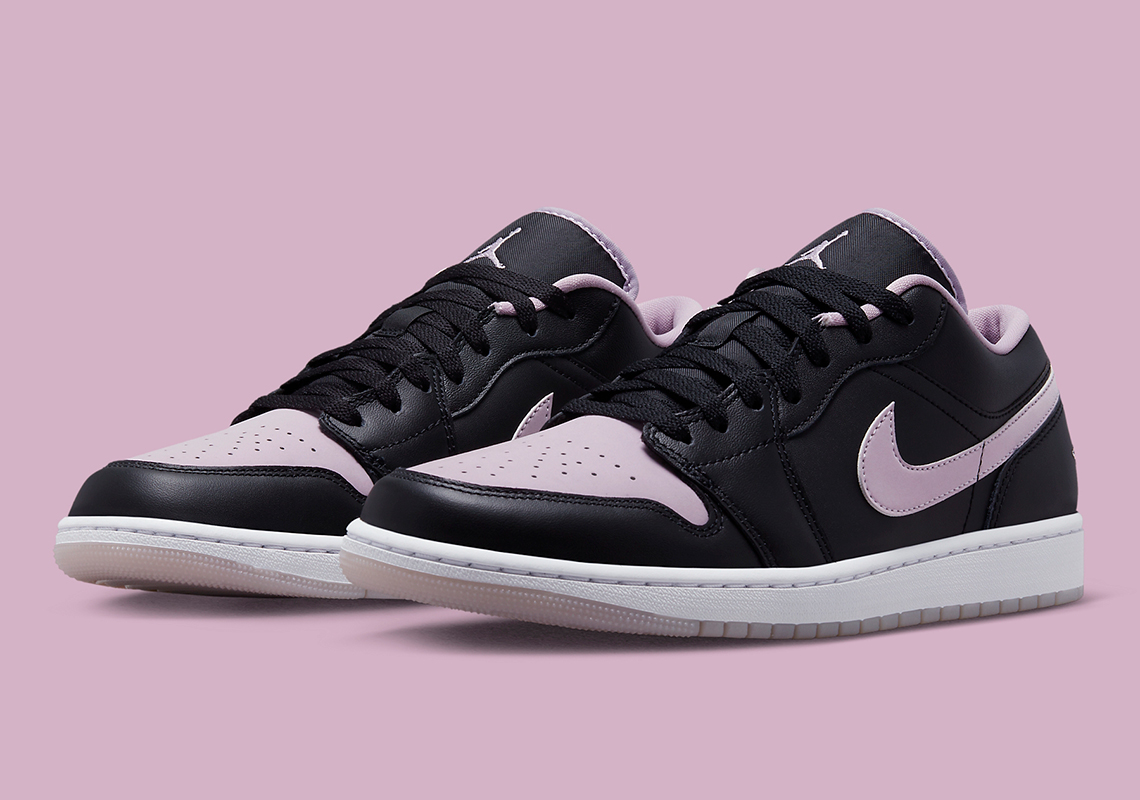 Air Jordan 1 Low Đen/Lilac chào đón mùa xuân - 1