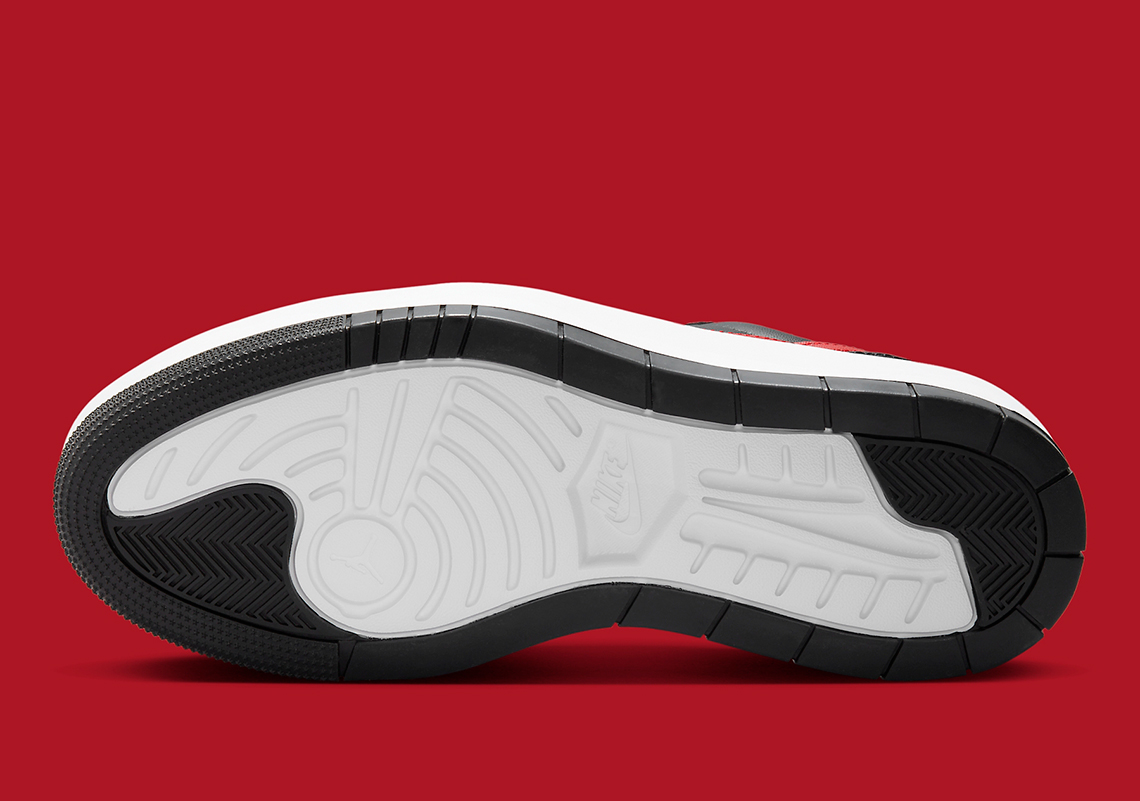 Air Jordan 1 Low Elevate  với màu Black và Red - 6