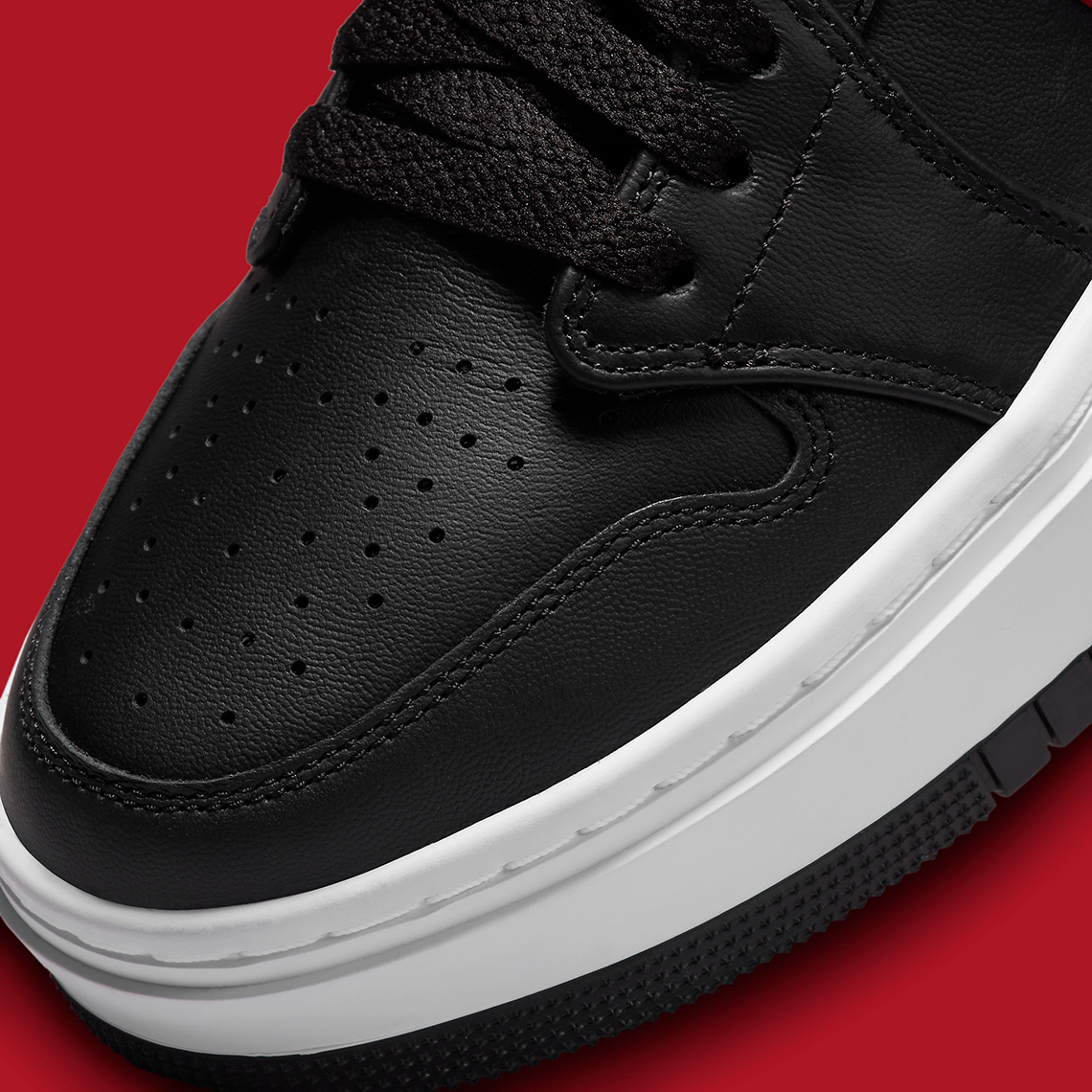 Air Jordan 1 Low Elevate  với màu Black và Red - 7