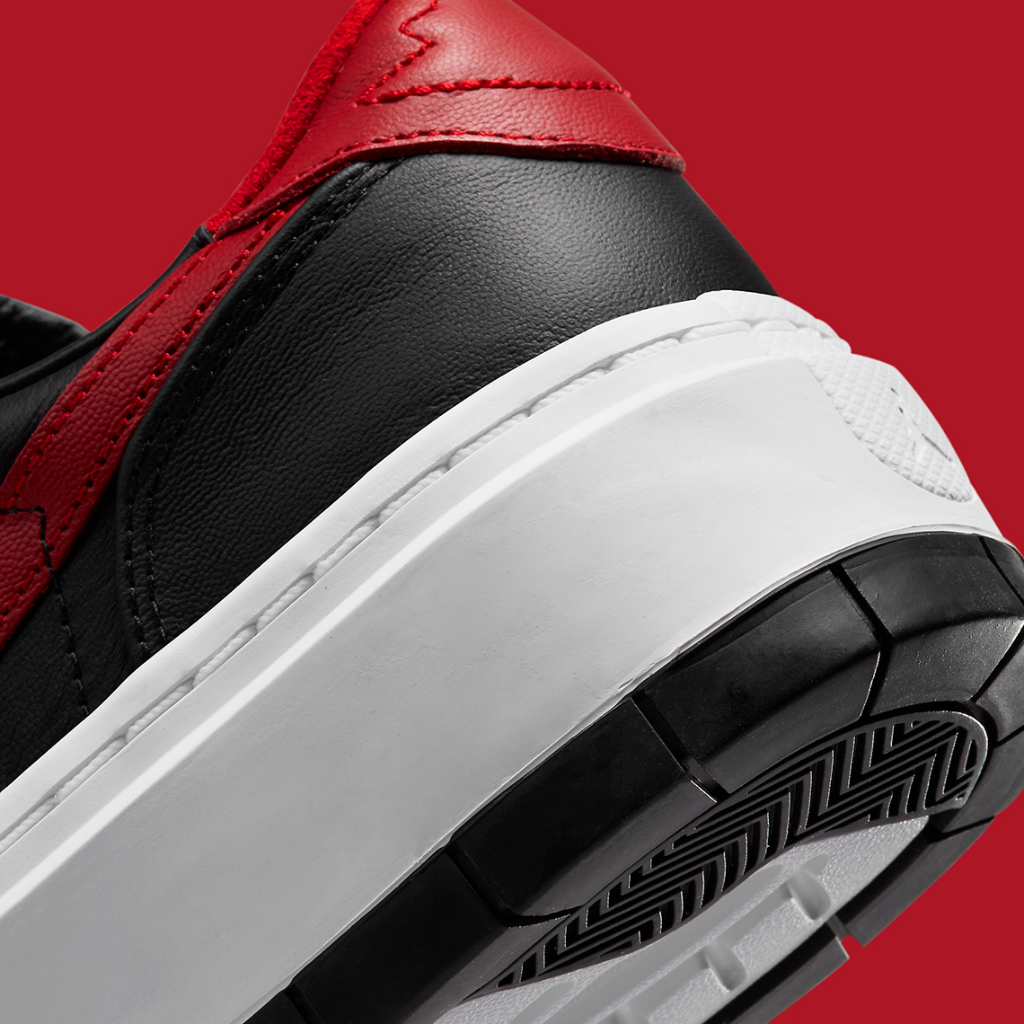 Air Jordan 1 Low Elevate  với màu Black và Red - 8