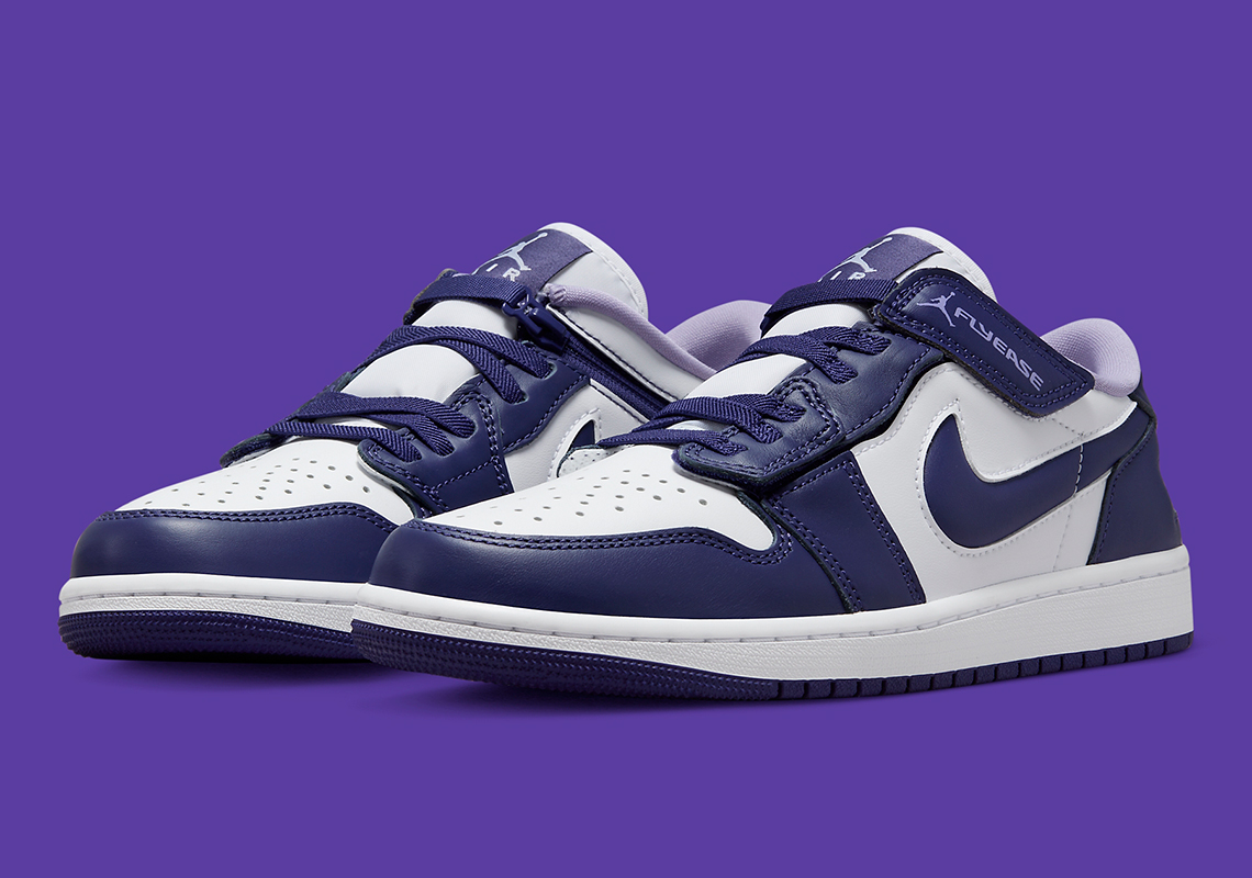 Air Jordan 1 Low FlyEase 'Court Purple': Sự kết hợp hoàn hảo giữa tiện lợi và phong cách - 1