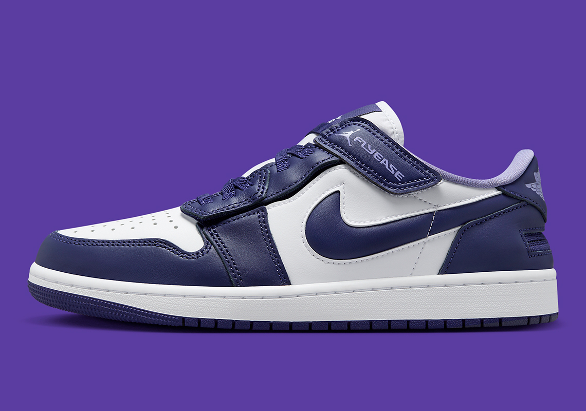 Air Jordan 1 Low FlyEase 'Court Purple': Sự kết hợp hoàn hảo giữa tiện lợi và phong cách - 2