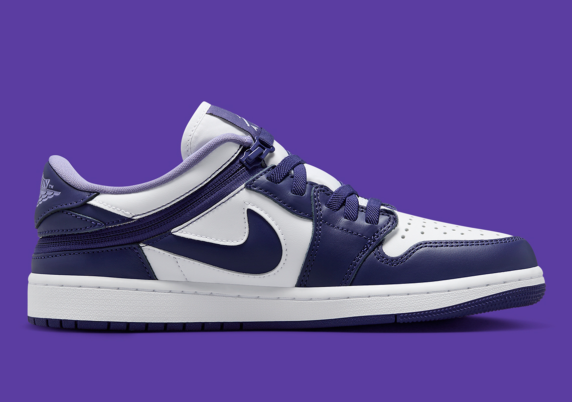 Air Jordan 1 Low FlyEase 'Court Purple': Sự kết hợp hoàn hảo giữa tiện lợi và phong cách - 3