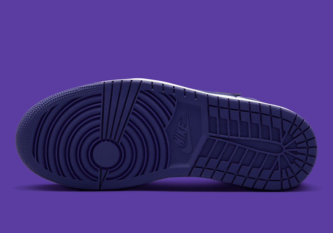 Air Jordan 1 Low FlyEase 'Court Purple': Sự kết hợp hoàn hảo giữa tiện lợi và phong cách - 6