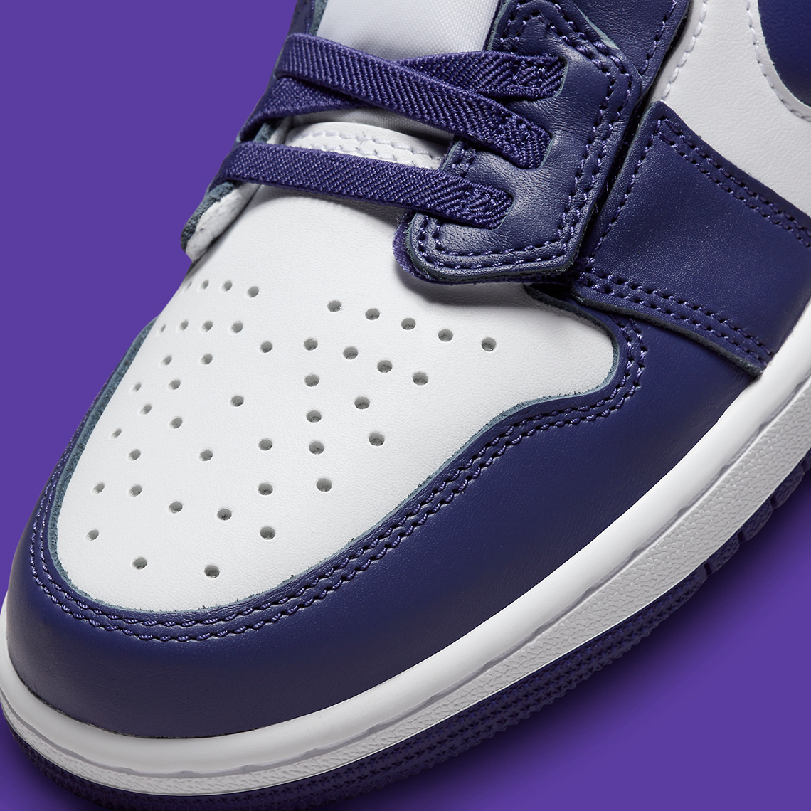 Air Jordan 1 Low FlyEase 'Court Purple': Sự kết hợp hoàn hảo giữa tiện lợi và phong cách - 9