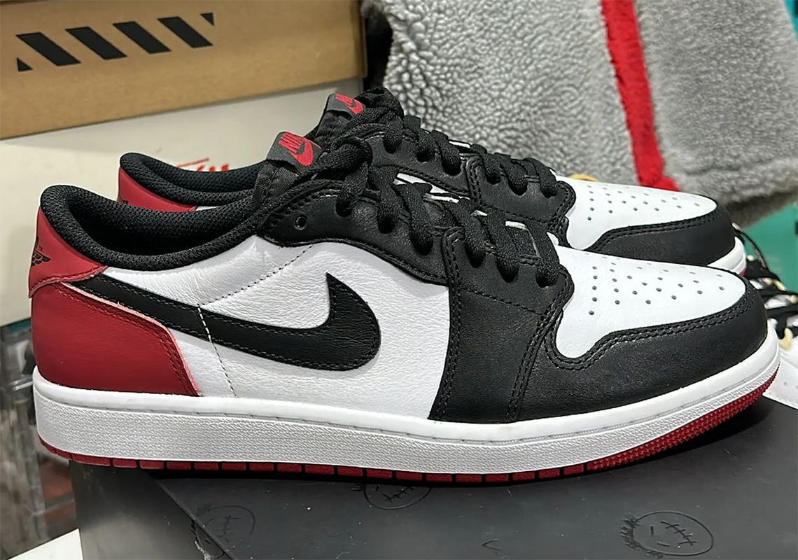 Air Jordan 1 Low OG "Black Toe" - Tông màu kinh điển trở lại!