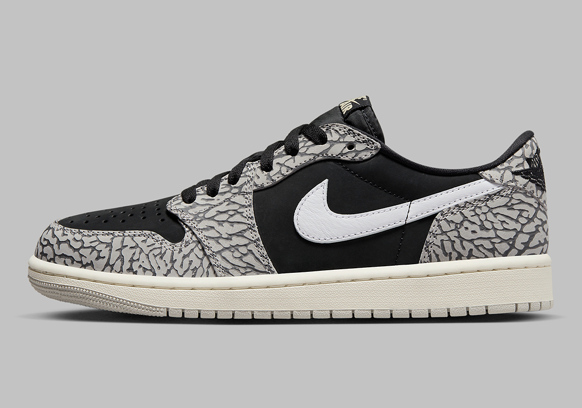Air Jordan 1 Low OG Elephant Print: Sự trở lại đầy ấn tượng với mẫu giày kinh điển - 2