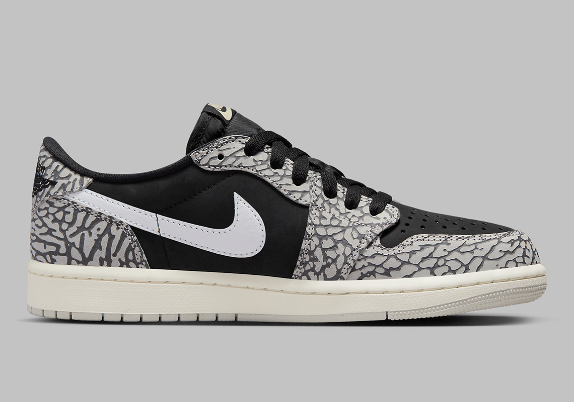 Air Jordan 1 Low OG Elephant Print: Sự trở lại đầy ấn tượng với mẫu giày kinh điển - 3