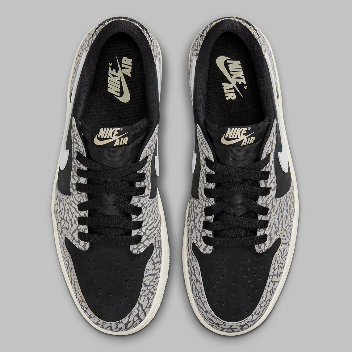 Air Jordan 1 Low OG Elephant Print: Sự trở lại đầy ấn tượng với mẫu giày kinh điển - 4