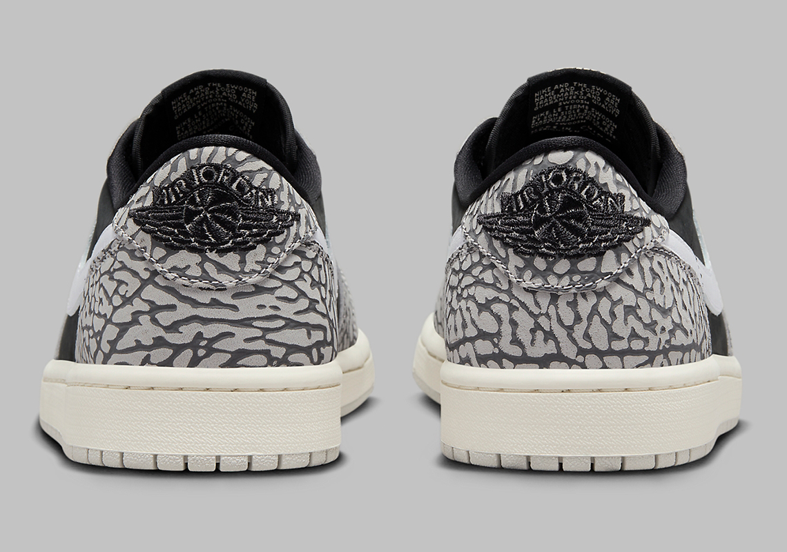 Air Jordan 1 Low OG Elephant Print: Sự trở lại đầy ấn tượng với mẫu giày kinh điển - 5