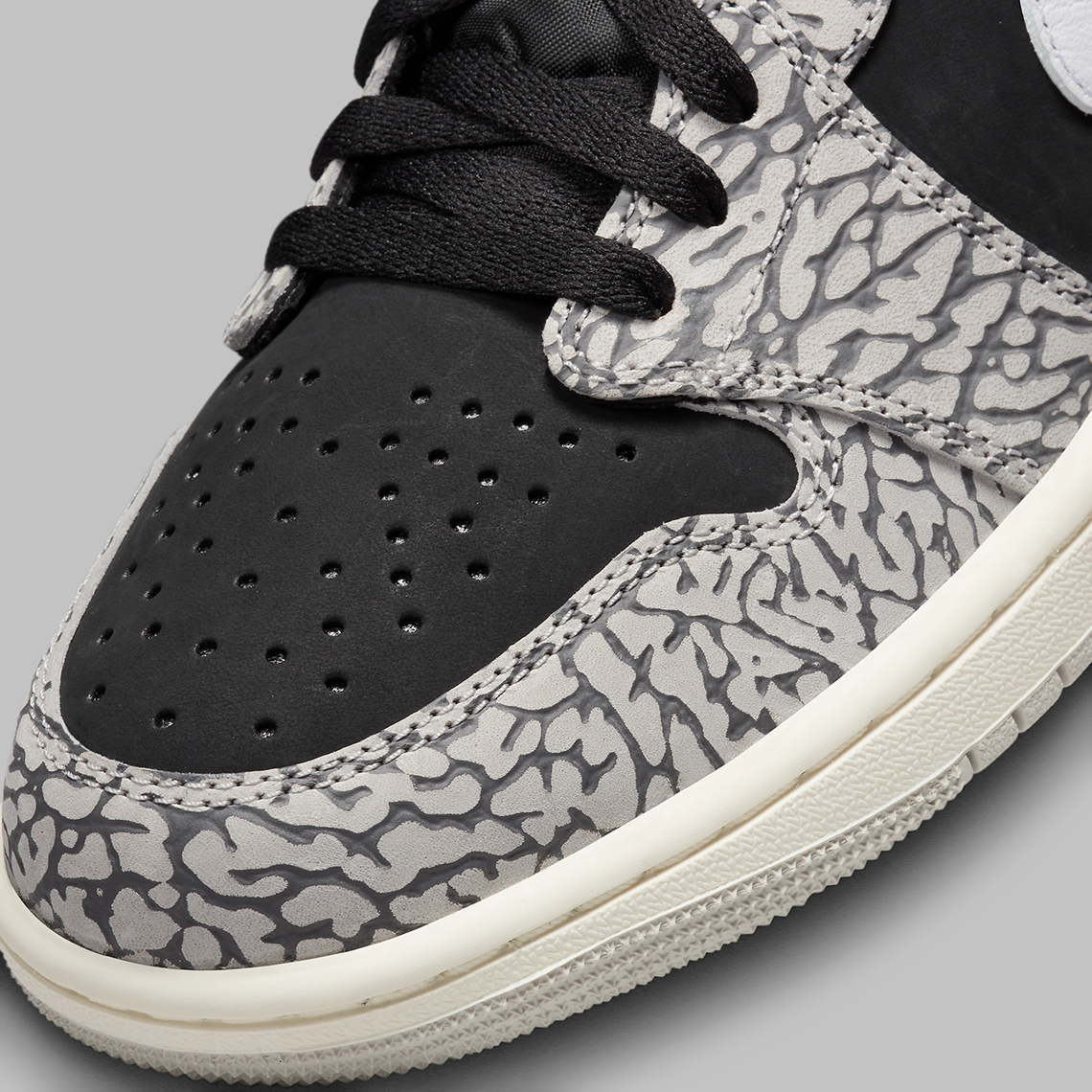 Air Jordan 1 Low OG Elephant Print: Sự trở lại đầy ấn tượng với mẫu giày kinh điển - 7
