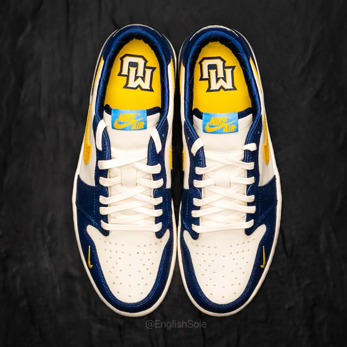 Air Jordan 1 Low OG Marquette - phiên bản đặc biệt cho đội bóng rổ nam Marquette của đại học Marquette - 9