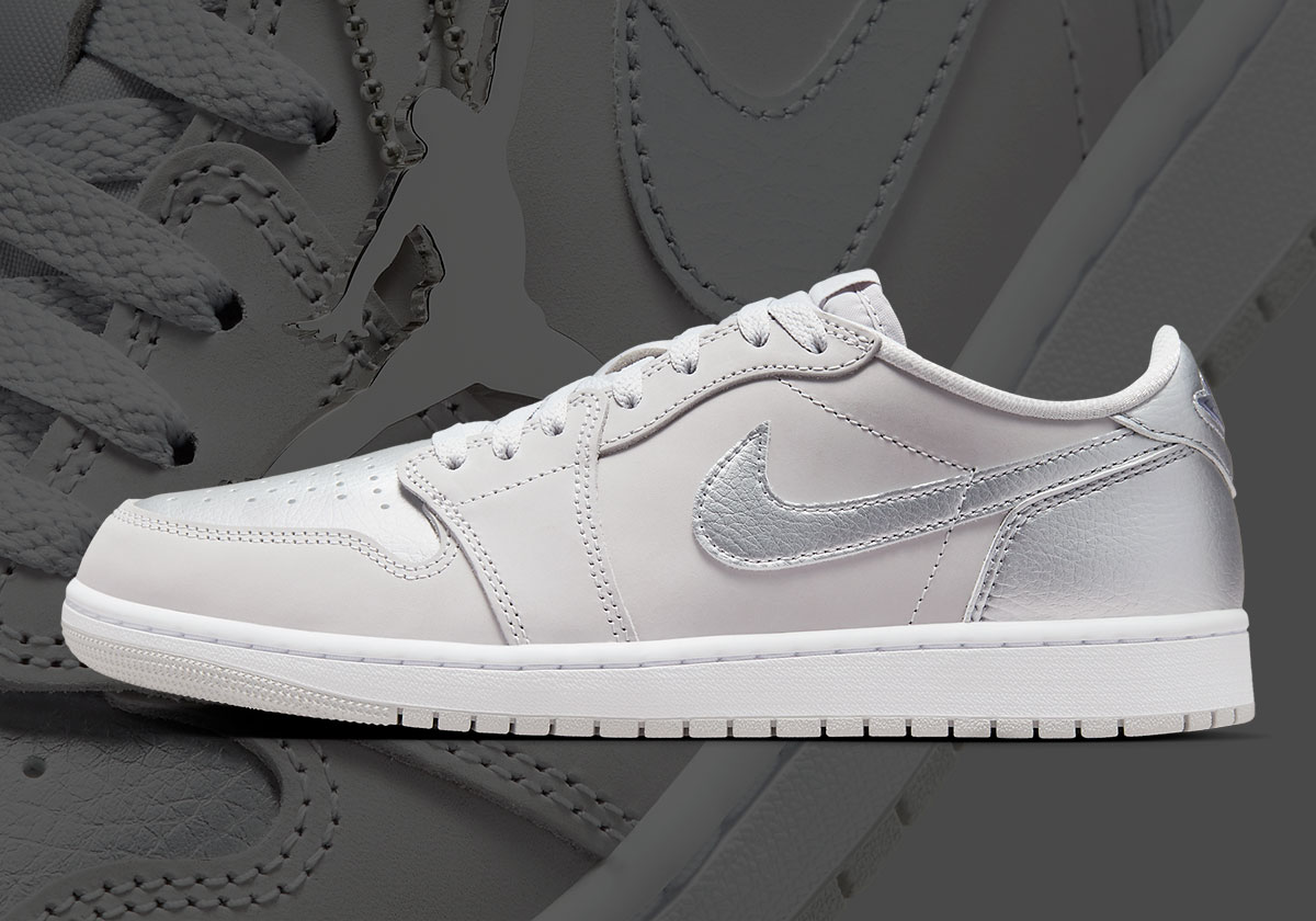 Air Jordan 1 Low OG 'Metallic Silver': Sự Trở Lại Đầy Ấn Tượng - 1