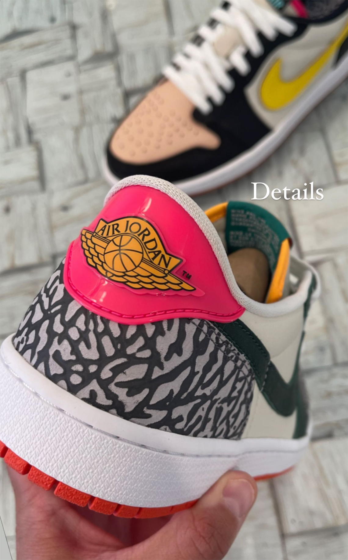 Air Jordan 1 Low OG What The SoleFly: Phiên Bản Đặc Biệt Kỳ Lạ Đang Chờ Được Ra Mắt! - 4