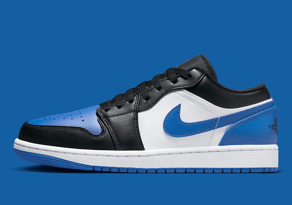 Air Jordan 1 Low Royal Toe - Sự kết hợp hoàn hảo giữa màu xanh và đen! - 2