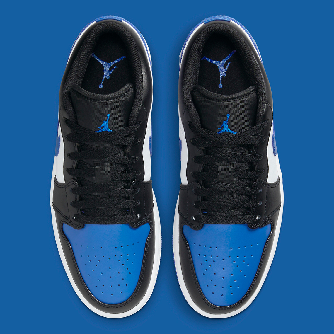 Air Jordan 1 Low Royal Toe - Sự kết hợp hoàn hảo giữa màu xanh và đen! - 4