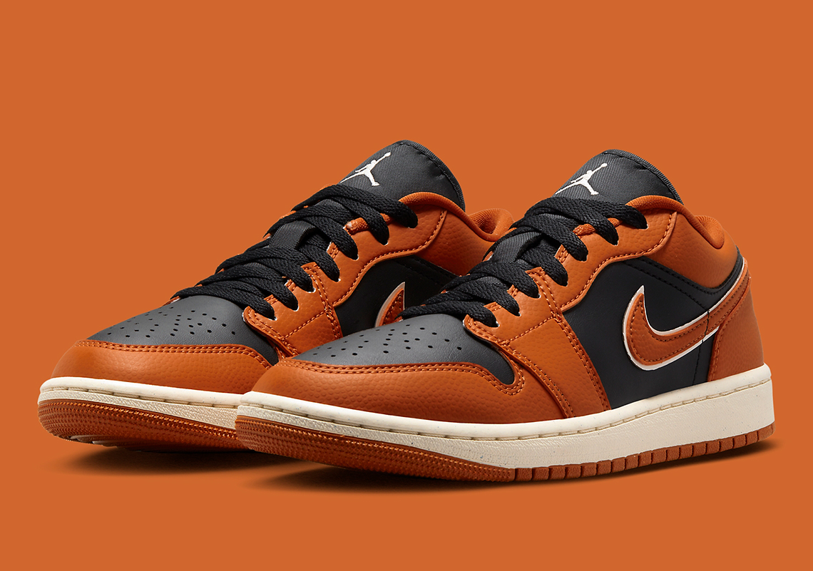 Air Jordan 1 Low tham gia vào không khí mùa thu với mầu sắc "Sport Spice" sắp tới