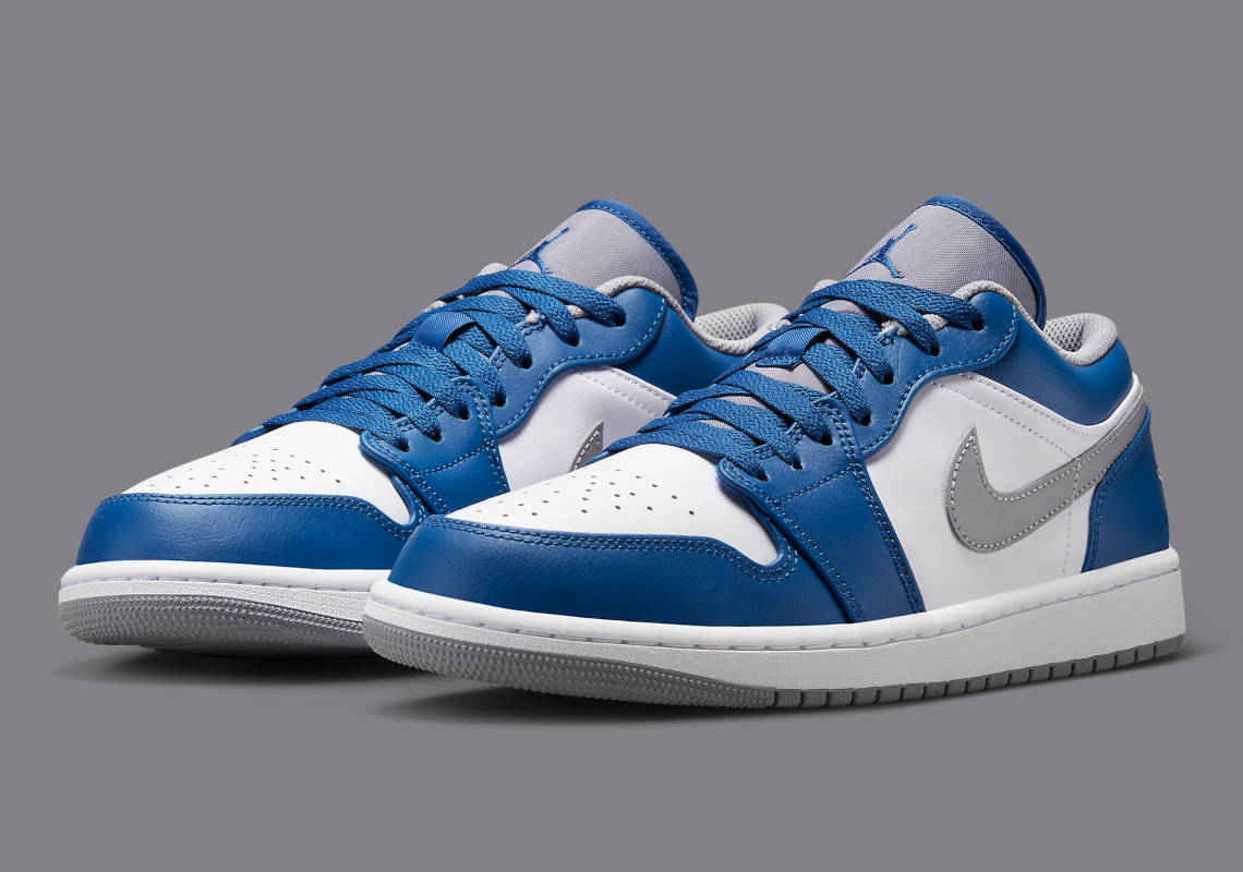 Air Jordan 1 Low “True Blue” sẽ được phát hành sớm - 1