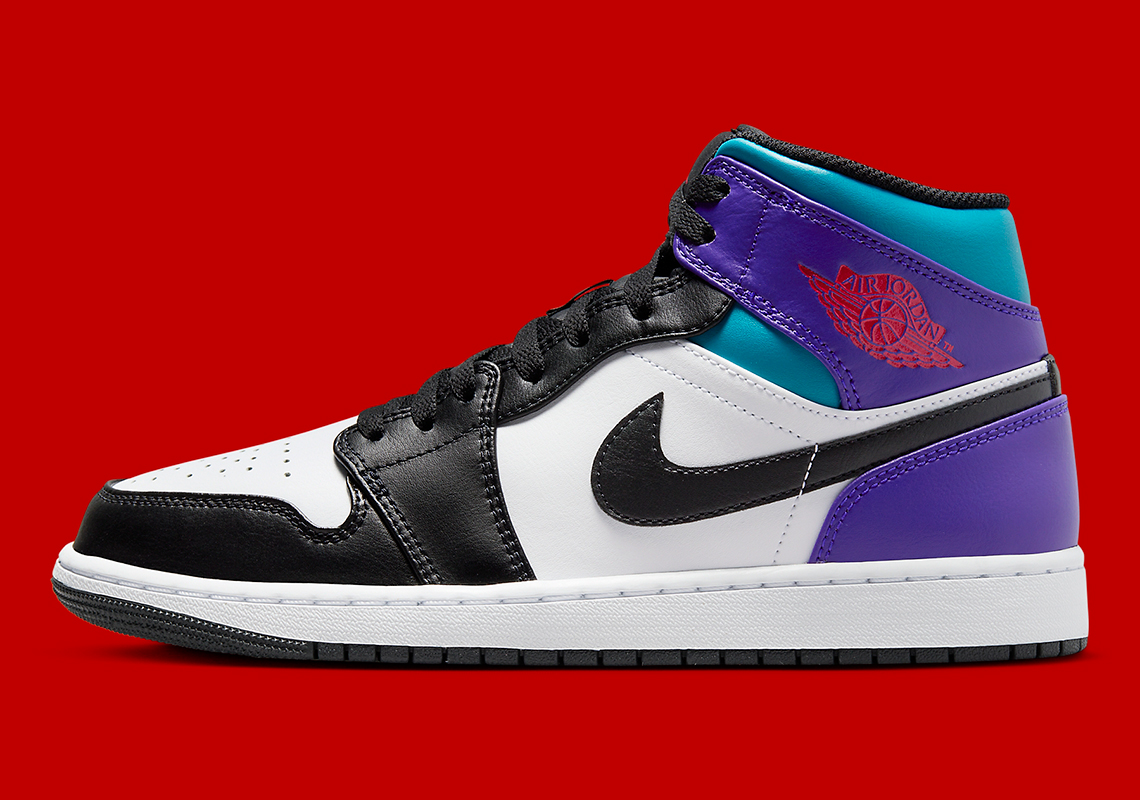Air Jordan 1 Mid: Bí ẩn màu Aqua và Grape - Xem ngay tại Nike.com! - 2