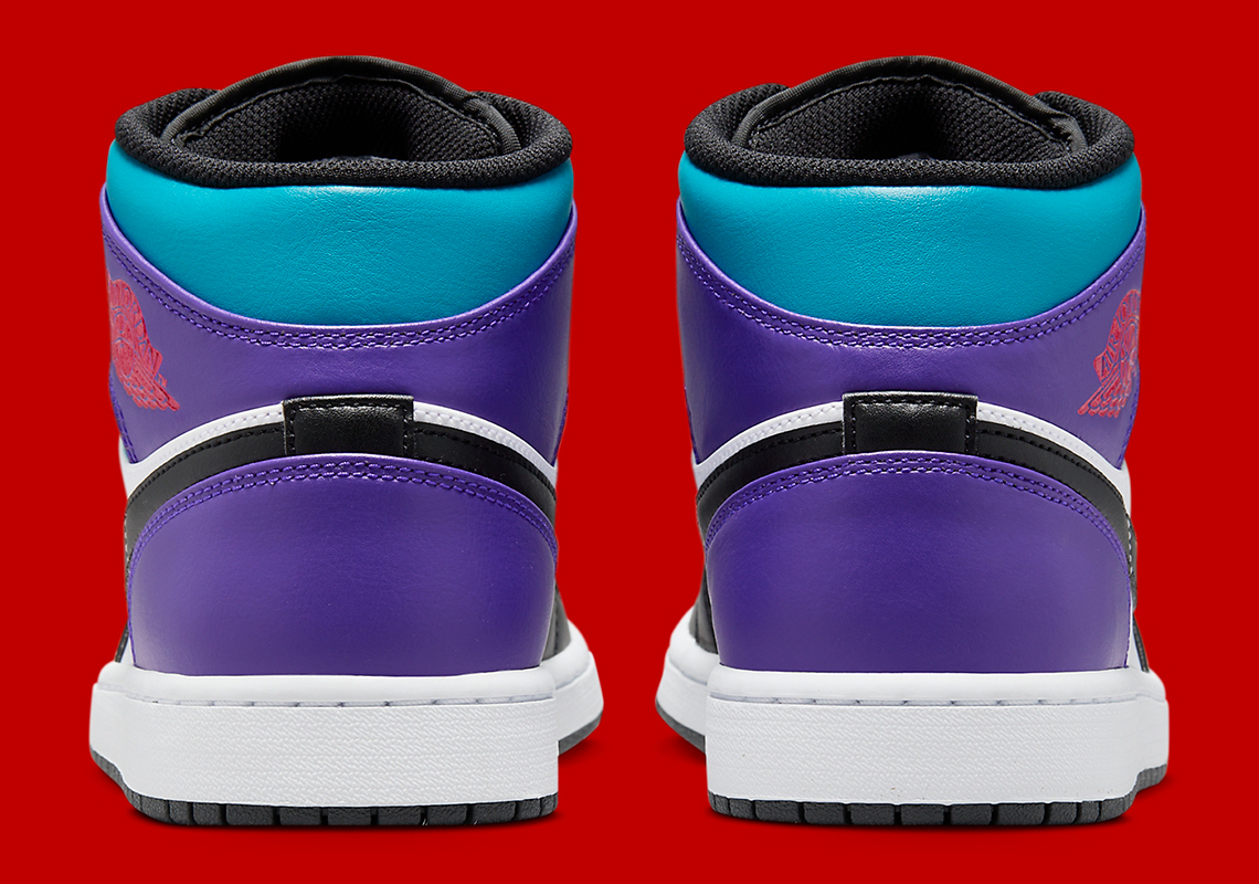 Air Jordan 1 Mid: Bí ẩn màu Aqua và Grape - Xem ngay tại Nike.com! - 5