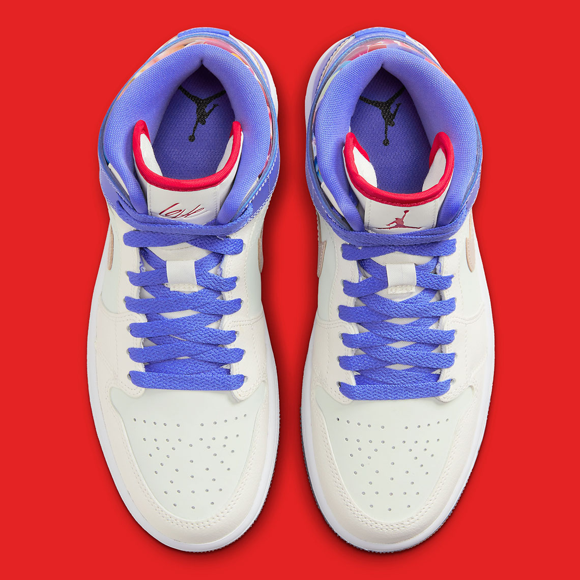 Air Jordan 1 Mid Flower Garden khám phá màu sắc của một chiếc giường hoa - 5