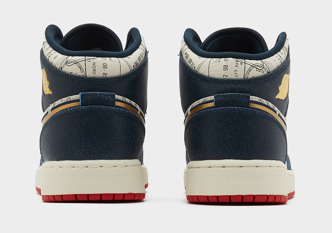 Air Jordan 1 Mid Passport: - 5