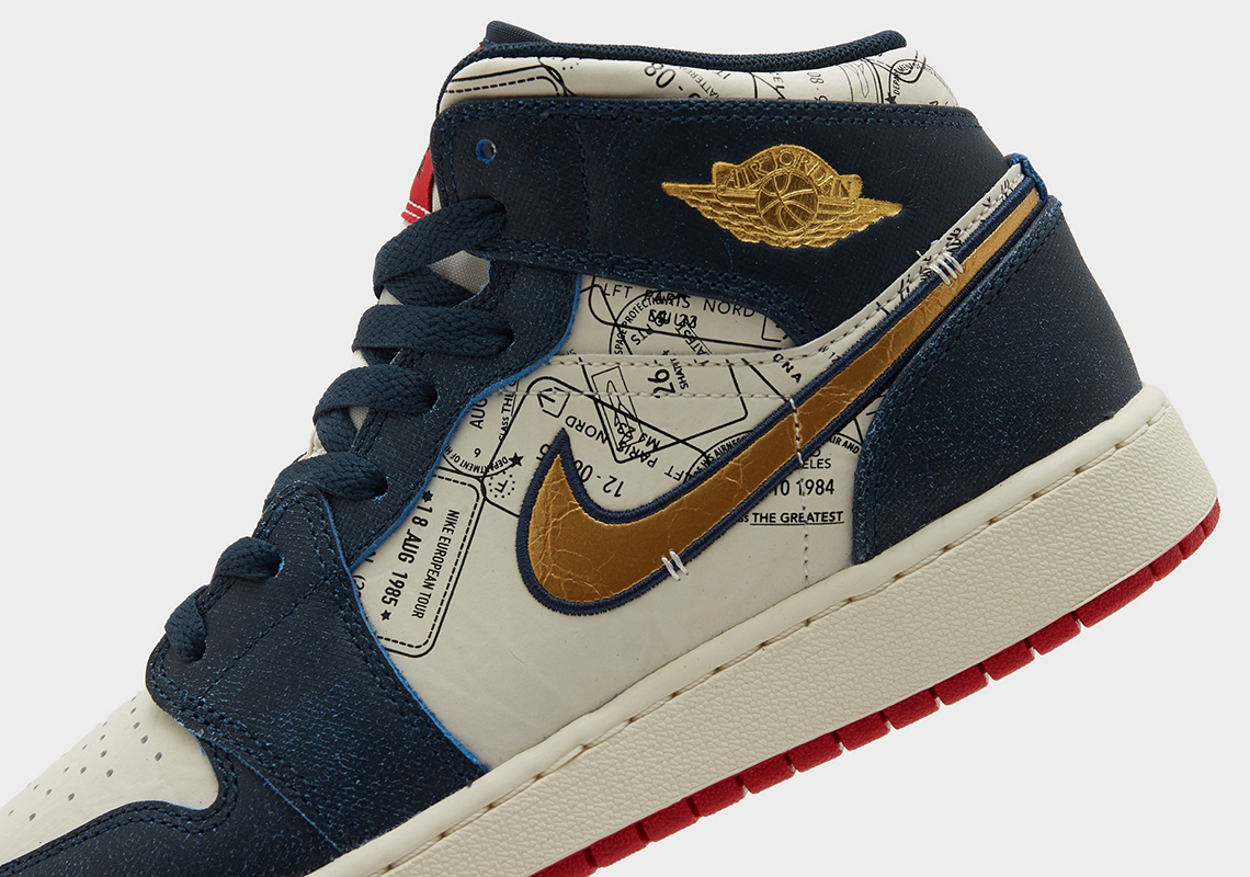 Air Jordan 1 Mid Passport: