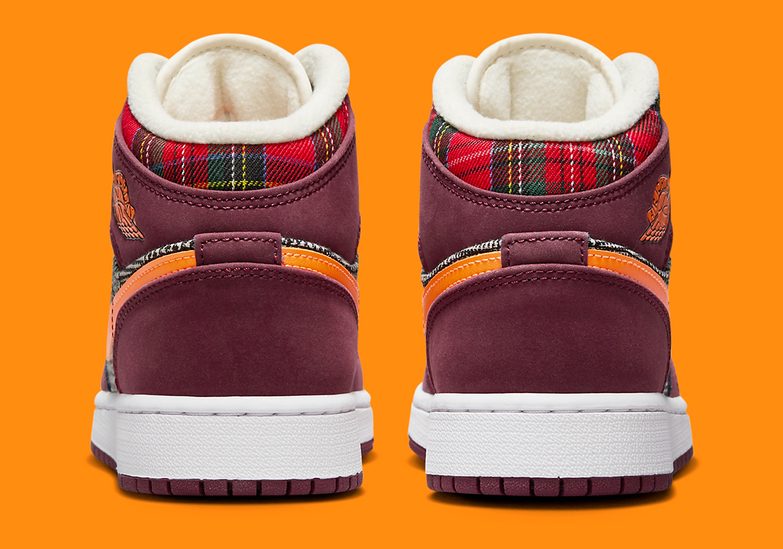 Air Jordan 1 Mid Plaid: Sự Kết Hợp Thời Trang Cho Mùa Thu - 4