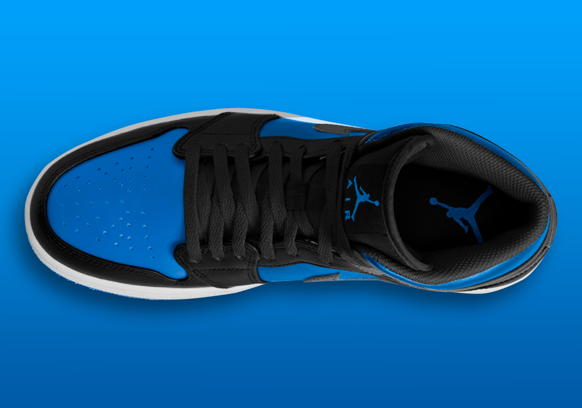 Air Jordan 1 Mid Royal Blue Metallic - Sự trở lại đầy ấn tượng - 3