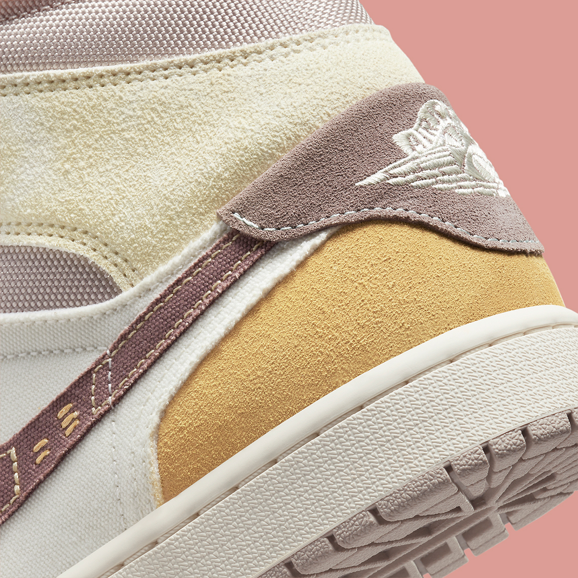 Air Jordan 1 Mid Se Craft được xây dựng với tông màu đất sét - 8