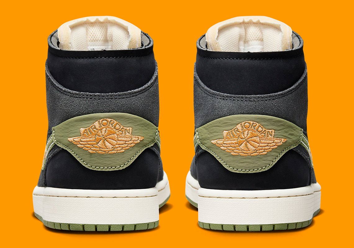 Air Jordan 1 Mid SE Craft Light Olive - Hậu trang lịch sự sẽ mang đến cho bạn những trải nghiệm thú vị trong mùa Halloween sắp tới! - 5