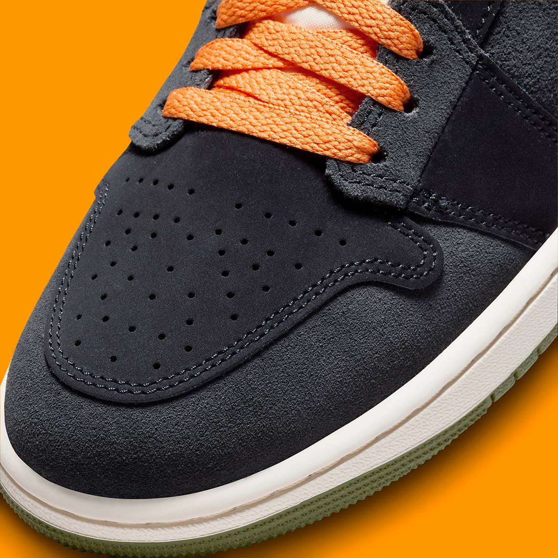 Air Jordan 1 Mid SE Craft Light Olive - Hậu trang lịch sự sẽ mang đến cho bạn những trải nghiệm thú vị trong mùa Halloween sắp tới! - 8