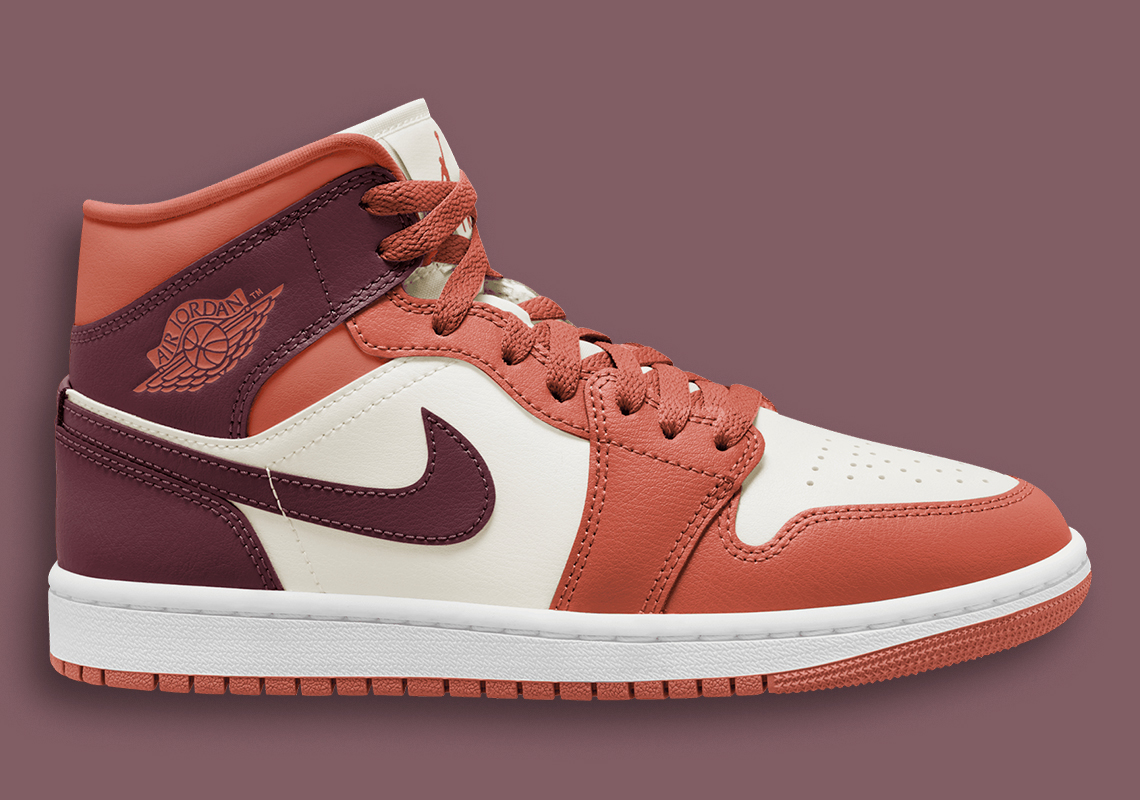 Air Jordan 1 Mid Sky J Orange - Đón Chào Mùa Thu!