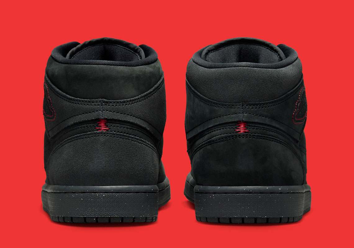 Air Jordan 1 Mid Triple-Black - 11