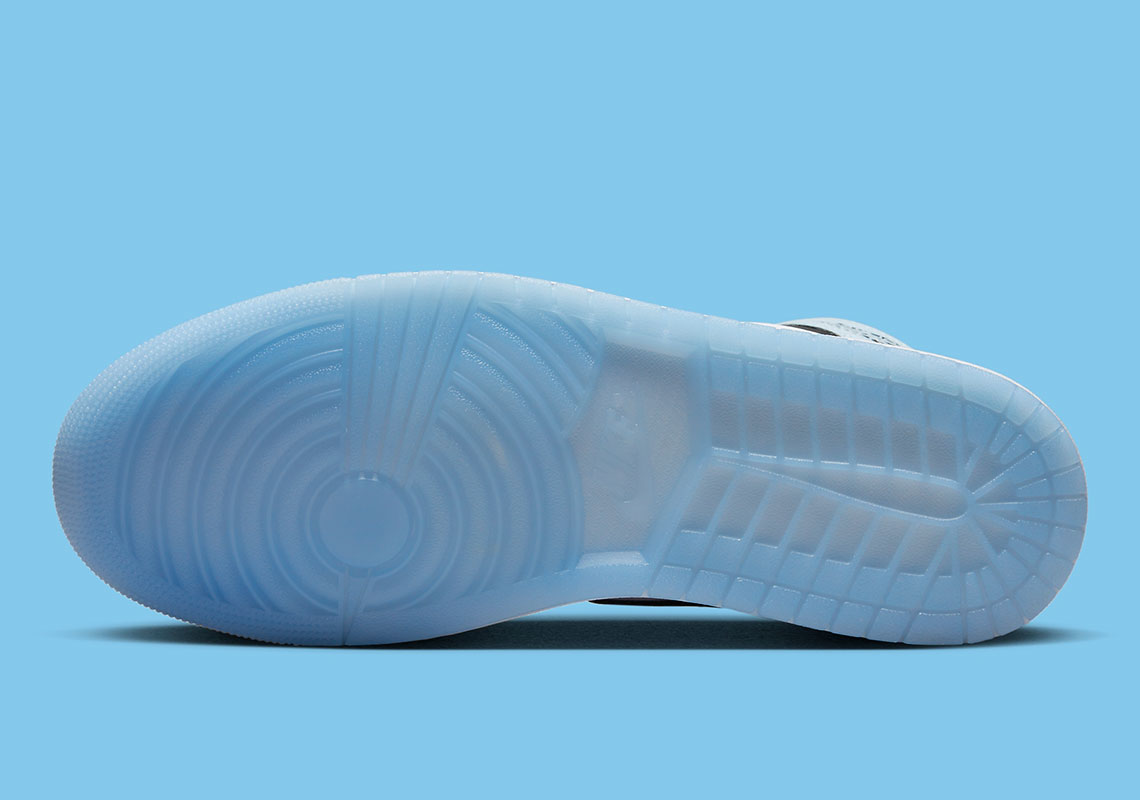 Air Jordan 1 Mid University Blue được coi là có khối màu theo phong cách di sản - 6